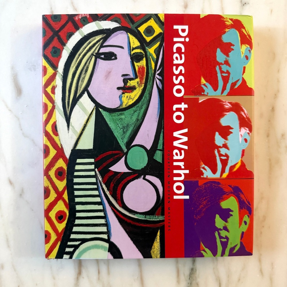 Picasso to Warhol: Fourteen Modern Masters Hardcover Art Book